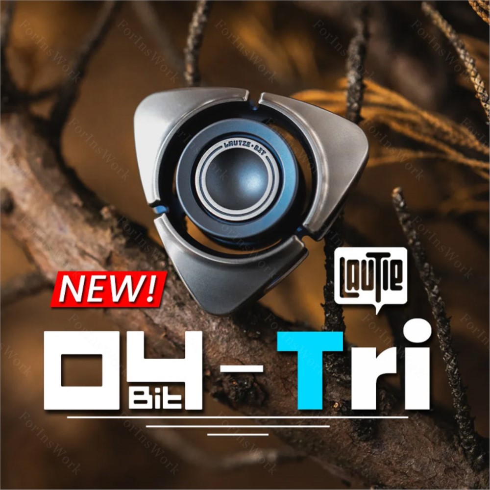 Cool Office Tech Gadgets - LAUTIE BIT04 Üç Yapraklı Fidget Spinner