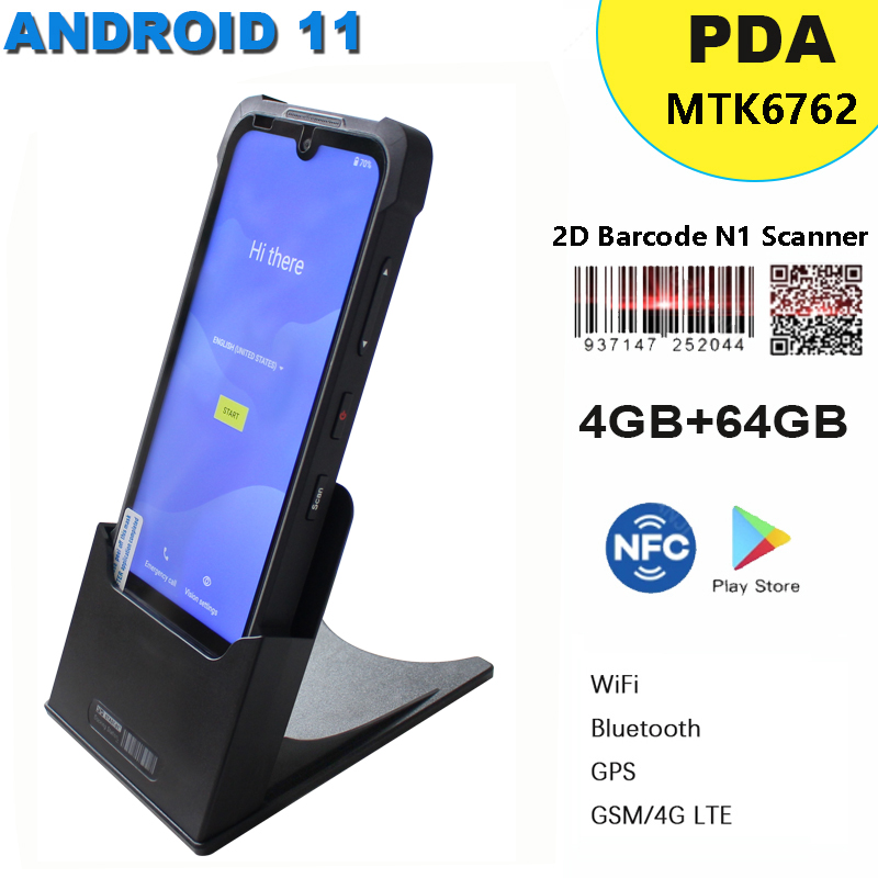 Barcode Scanner 2D - Sağlam Android 11 PDA, 4GB+64GB 2D
