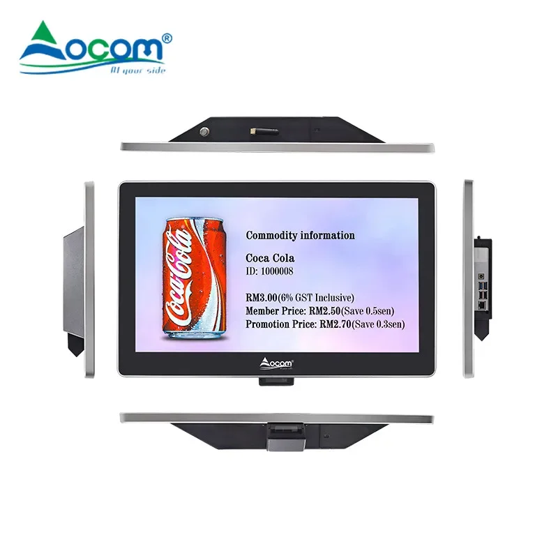 Barcode Scanner 2D - Akıllı Otomatik J1900 Windows Kiosk Makinesi