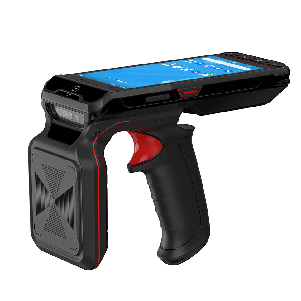 5.5 inç Android PDA UHF RFID O - Barcode Scanner 2D incelemesi ve fiyatı