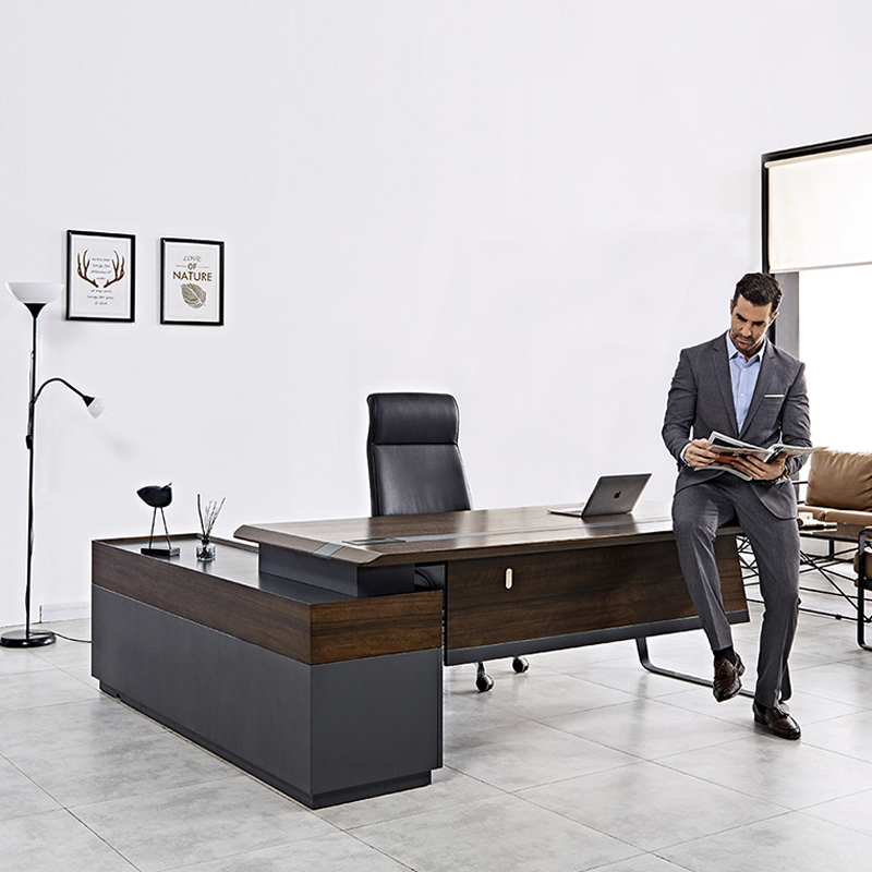 Modern Lüks Ahşap Ofis Masası  - Office Tech Design incelemesi ve fiyatı