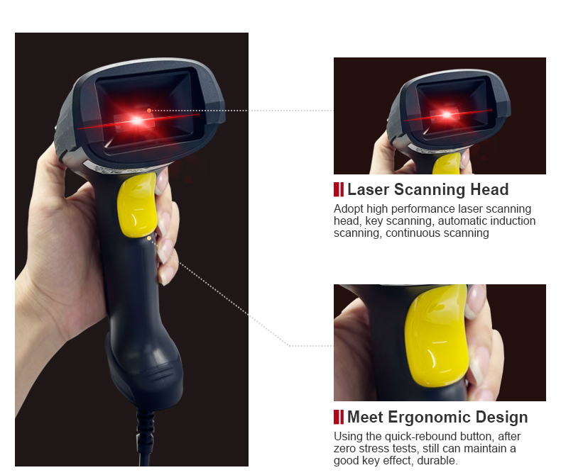 Rakinda Endüstriyel El Tipi 1D - Barcode Scanner 2D incelemesi ve fiyatı