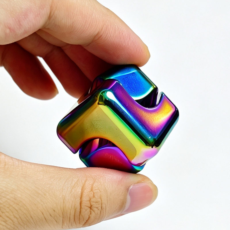 Kare Zar Metal Döndürme Küpü E - Cool Office Tech Gadgets incelemesi ve fiyatı
